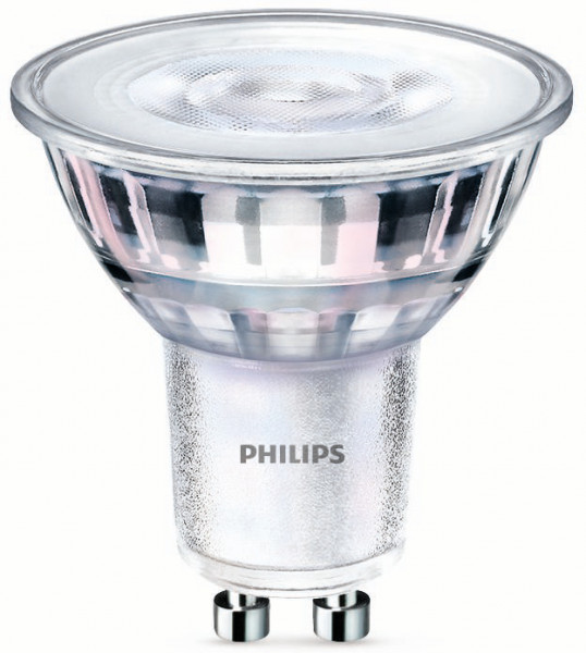 Philips LED classic Lampe 65W GU10 Warmweiß 460lm Silber 1er P