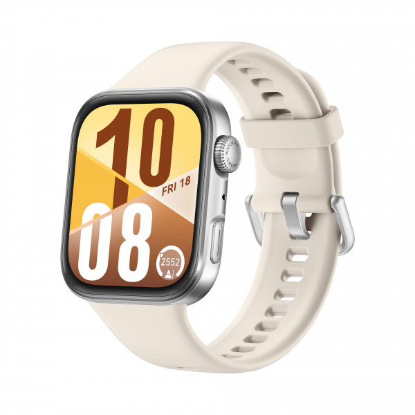 Huawei Watch Fit 4 (Seiya-B19F) White Fluoroelastomer Strap