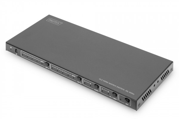 Digitus 4x2 HDMI Matrix Switch, 4K/60Hz