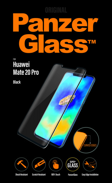 PanzerGlass Huawei Mate 20 Pro, Black *EOL
