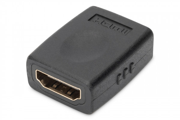 DIGITUS HDMI Adapter/Verlängerung Typ A Bu/Bu Ultra HD 60p sw