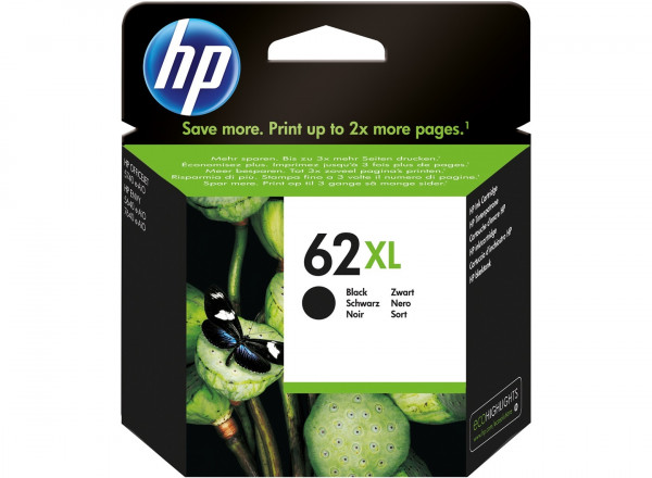 HP Tintenpatrone Nr. 62XL C2P05AE Schwarz (ca. 600 Seiten)
