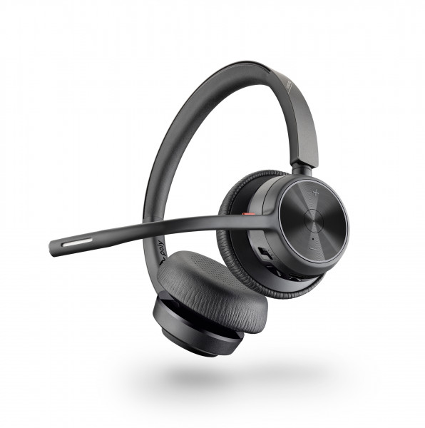 Poly BT Headset Voyager 4320 UC Stereo USB-C mit Stand