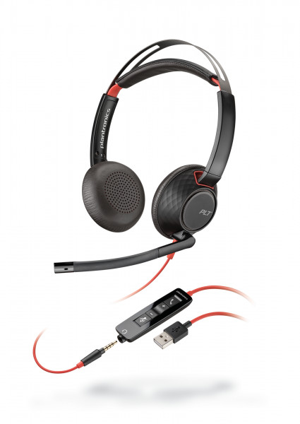 Poly Headset Blackwire C5220 binaural USB-A & 3,5 mm