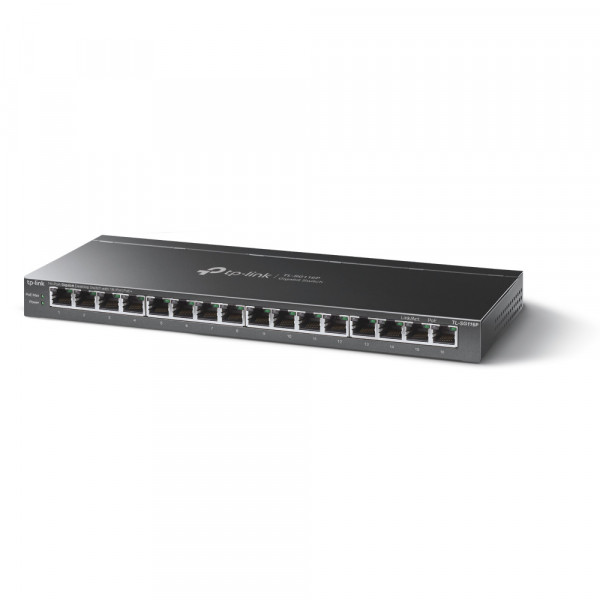 TP-Link TL-SG116P 16-Port Gigabit Desktop Switch 16x PoE+