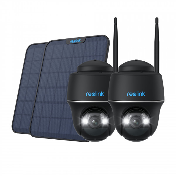 Reolink 2xArgus Series B430-B Battery-WiFi +2x Solar Panel 2-B