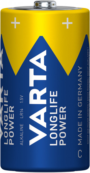 VARTA Longlife Power, Batterie, C, Baby, LR14, 1,5V, 2Stk