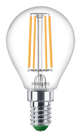 Philips LED classic Lampe Tropf. 40W E14 P45 2700K SRT4 1er P.