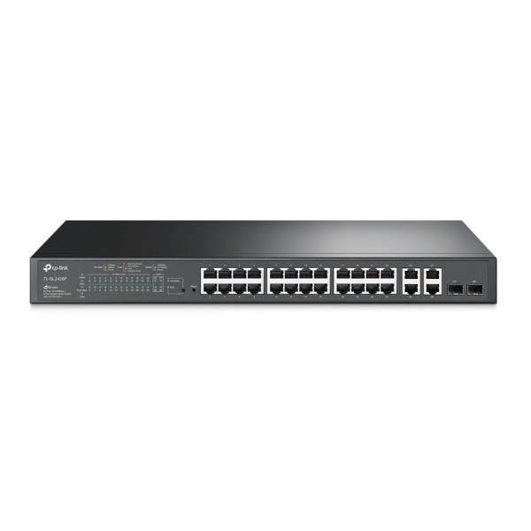 Omada TL-SL2428P 24-Port 10/100 + 4-Port Gigabit PoE+ Switch