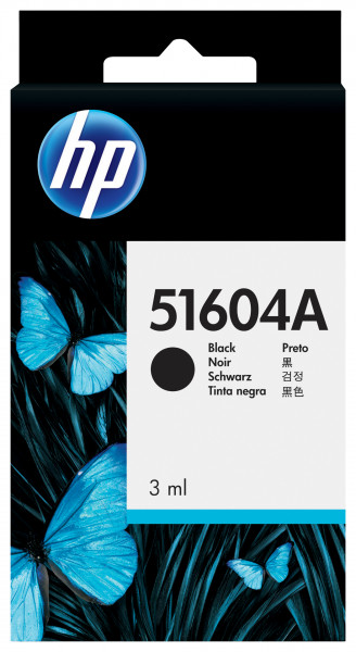 HP Schwarz Druckerpatrone für Normalpapier