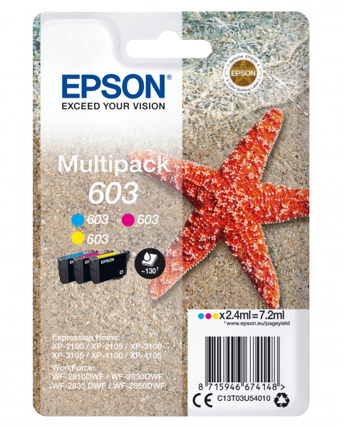 Epson Tintenpatronen Multipack 603 (3 Farben)