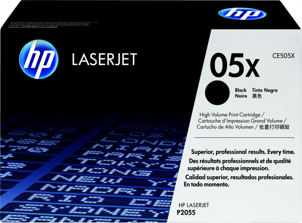 HP 05X Schwarz Original LaserJet Tonerkartusche