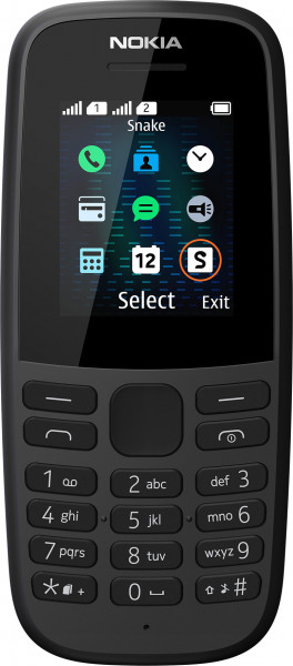 Nokia 105 Dual-SIM (2019) black