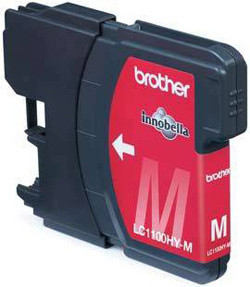 Brother Tintenpatrone LC-1100HYM Magenta (ca. 750 Seiten)