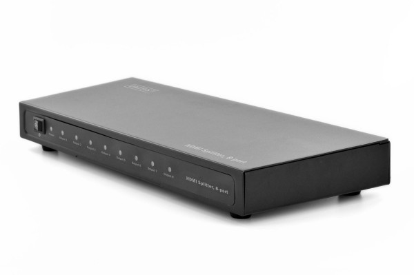 DIGITUS HDMI Splitter 8Port 1080p 3D High Speed Metallgehäuse