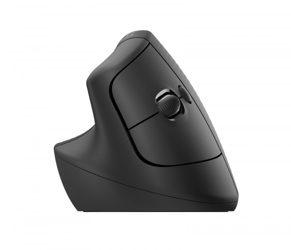 Logitech Lift Vertical Ergo L Maus for Business, grau-schwarz