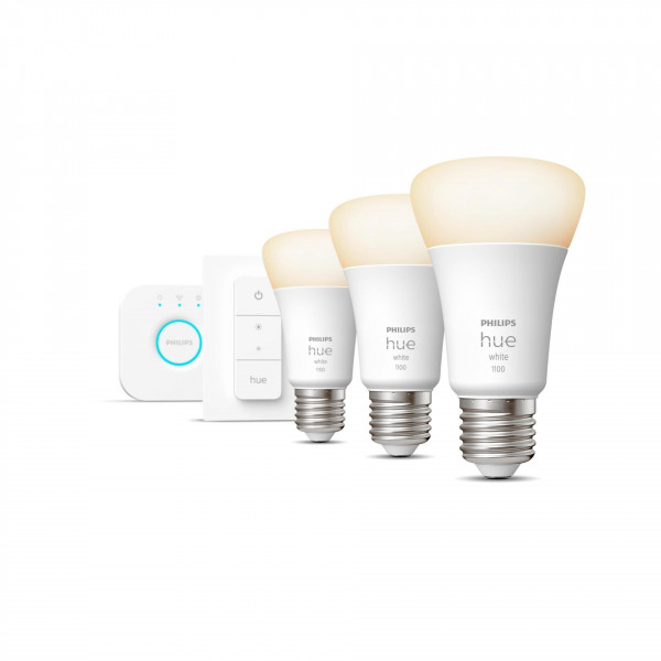 Philips Hue White E27 3er Starter Set inkl DS 3x1050lm 75W