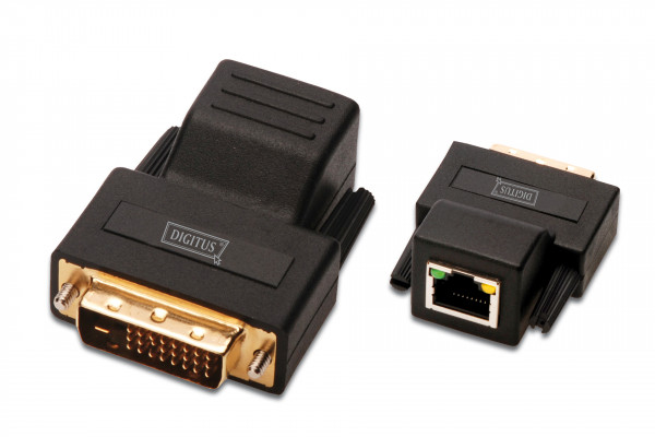 DIGITUS DVI Video Extender Cat5 bis zu 70m max. 1920X1200