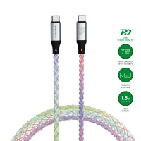 4smarts USB-C Kabel RGBCord 60W 1,5m