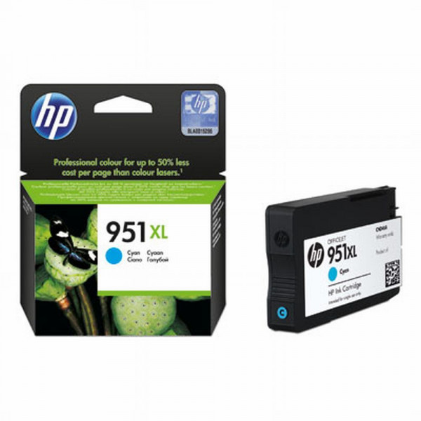HP Tintenpatrone Nr. 951XL CN046AE Cyan (ca. 1500 Seiten)