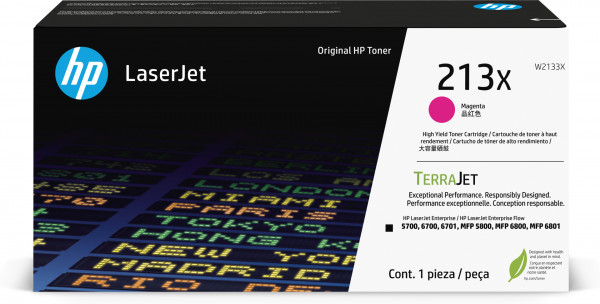 HP 213X Magenta Original LaserJet-Tonerkartusche