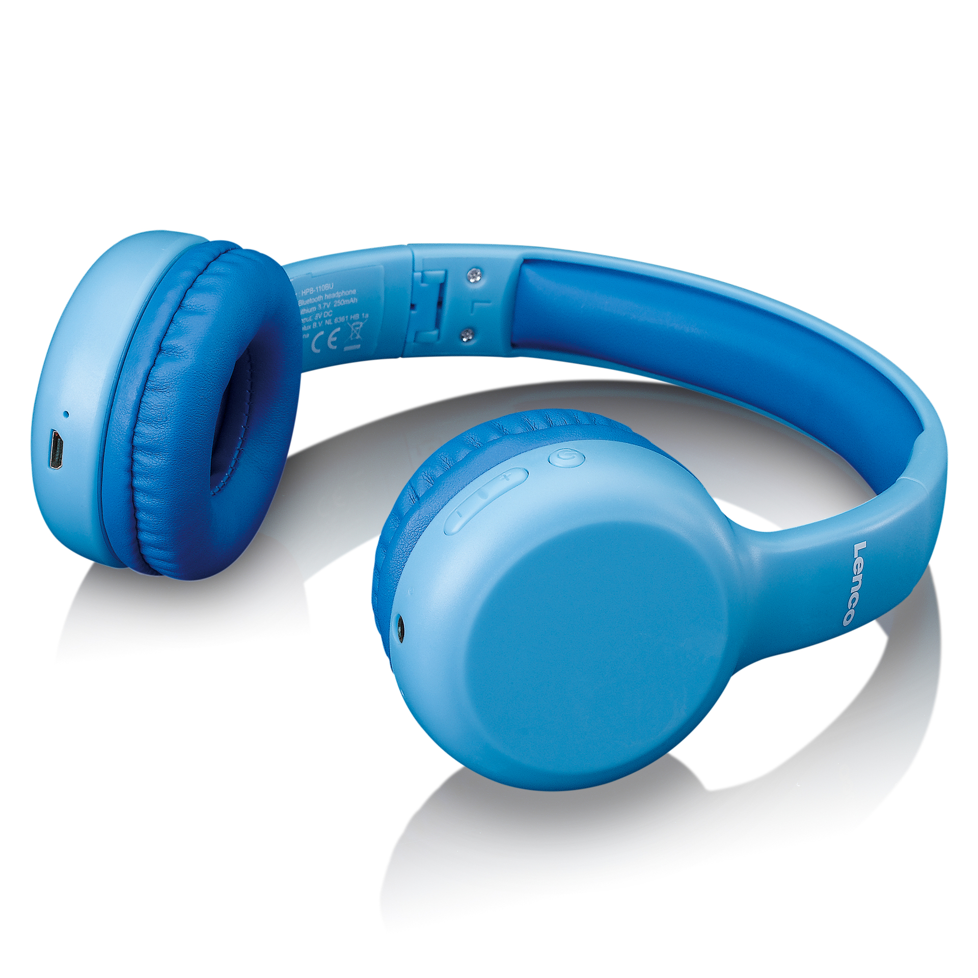 Entdecke Musik neu mit den blauen LENCO Kids BT Kopfhörern inklusive  Stickern - der perfekte Soundtrack für junge Abenteurer! | aetka Shop