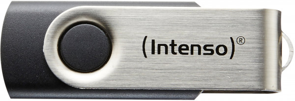 Intenso Speicherstick USB 2.0 Basic Line 16GB Schwarz/Silber