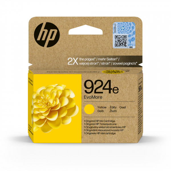 HP 924e EvoMore Gelb Original Druckerpatrone