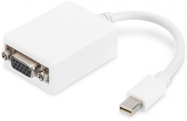 ASSMANN DisplayPort Adapterkabel mini DP-HD15 0.15m DP1.1a w.