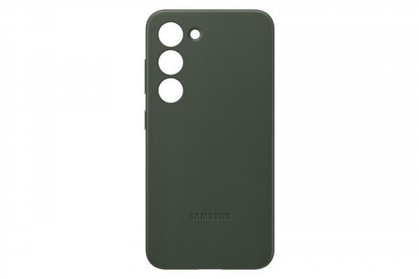 Samsung Leather Cover für Galaxy S23, Green