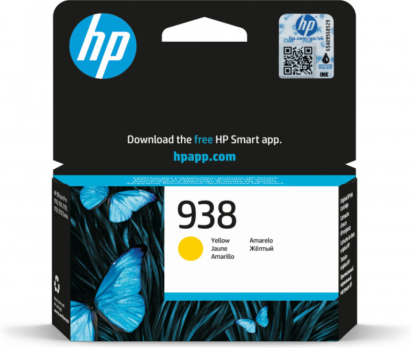 HP 938 OJ PRO Tinte yellow 800 Seiten