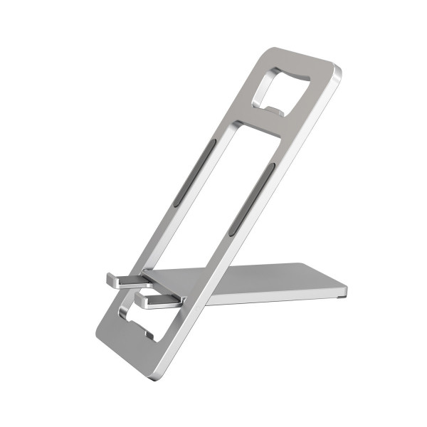 4smarts Faltbarer Smartphone Ständer ErgoFold, silber