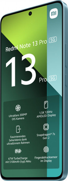 Xiaomi Redmi Note 13 Pro 5G blau Telekom