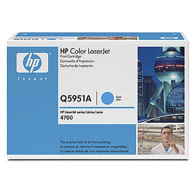 HP Toner Q5951A Cyan (ca. 10000 Seiten)