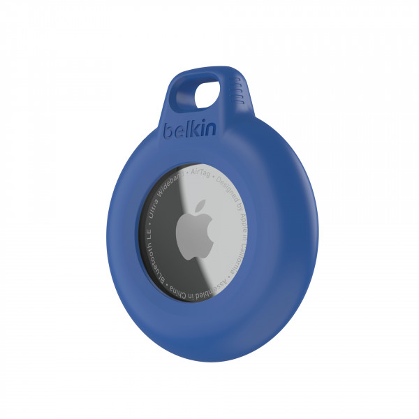 Belkin Secure Holder 1er-Pack wasserfest Apple AirTag, blau