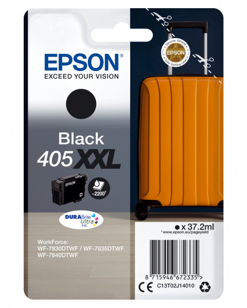 Epson Tintenpatrone 405XXL Schwarz (37,2ml)