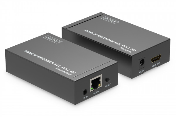 DIGITUS HDMI IP Extender Set, Full HD