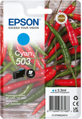 Epson Tintenpatrone 503 Cyan (3,3ml)