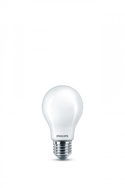Philips LED classic Lampe 60W E27 Warmweiß 806lm weiß 2er P