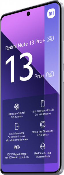 Xiaomi Redmi Note 13 Pro+ 5G violett Telekom