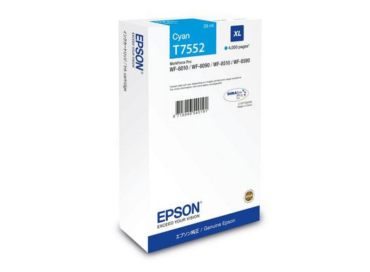 Epson WF Tinte cyan XL 4000 Seiten 39ml