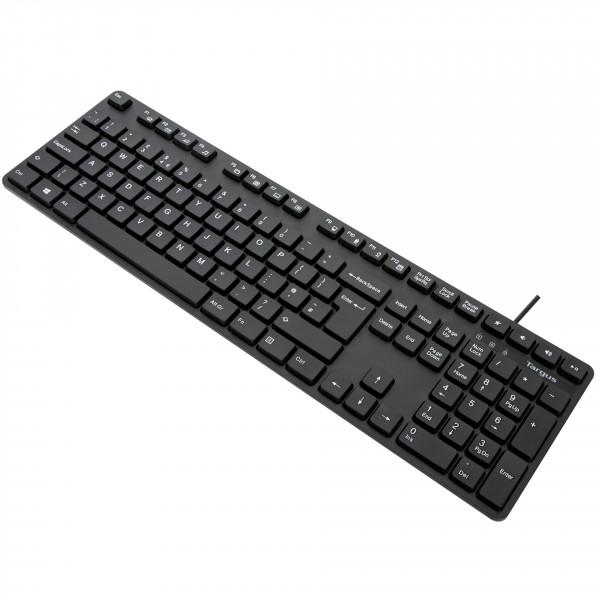 Targus Antimicrobial USB Wired Keyboard - UK Layout