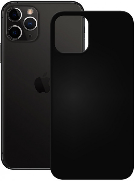 PEDEA Soft TPU Case für iPhone 12/ 12 Pro, schwarz