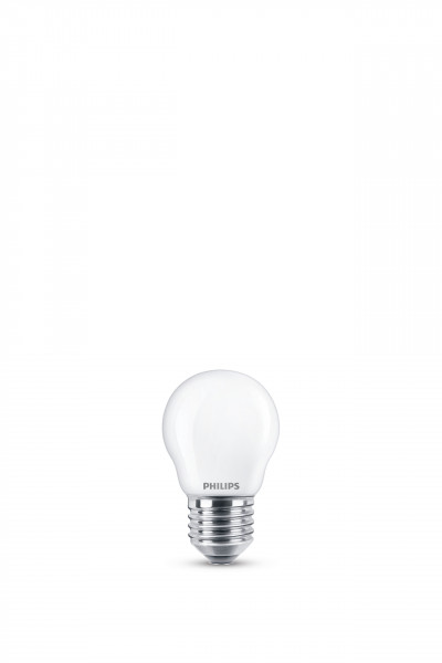 Philips LED classic Lampe 40W E27 Tropf Kaltw 470lm matt 1erP