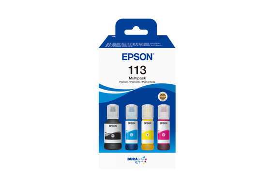 EPSON ET113 EcoTank Tinte 4 cmyk 24.000Seiten 4x70ml