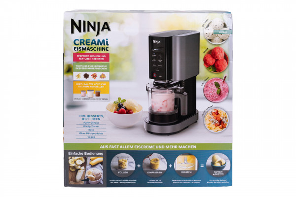 Ninja Creami Eismaschine NC300EU, schwarz/silber