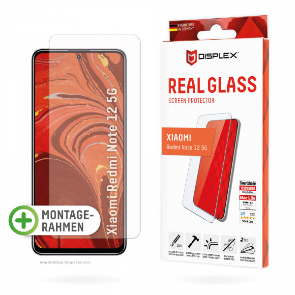 DISPLEX Real Glass Xiaomi Redmi Note 12 (5G)
