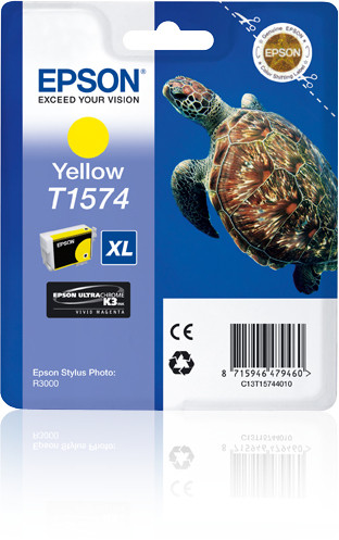 Epson Tintenpatrone T1574 XL Gelb (32ml)