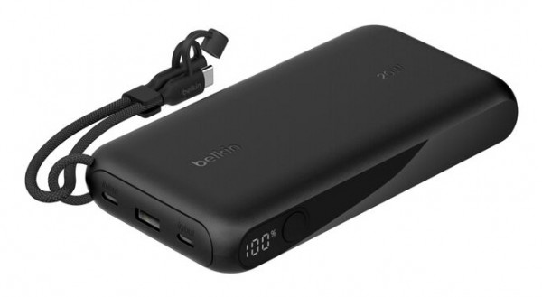 Belkin Power Delivery Powerbank mit Display 20.000mAh, schwarz