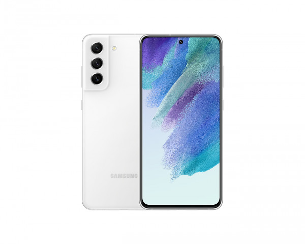 Samsung G990B2 Galaxy S21 FE 5G 128 GB (White) + Cover